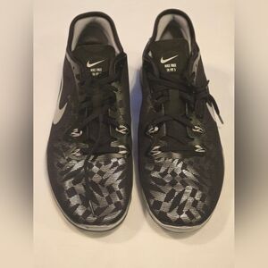 ✨NIKE FREE 5.0 TR FIT 5 MTLC Silver Black Oakland Raiders Women’s Size 10.5